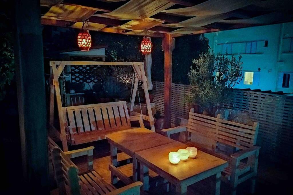 Апартаменты Sea View Roof Garden Кьятон Экстерьер фото